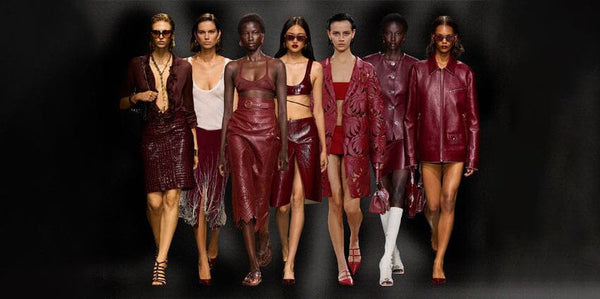 Embracing Autumn Chic: How to Wear Burgundy this season.