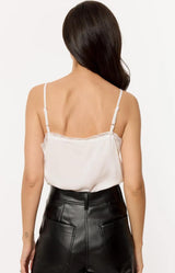 Volange CAMI LACE WHITE