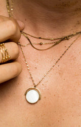 Volange PENDANT WHITE DISC