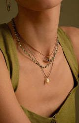 Volange NECKLACE EVIL EYE RED