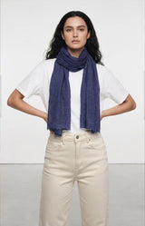 Volange SCARF COTTON NAVY
