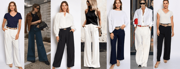 Stylish and versatile wide leg pants - Volange Paris