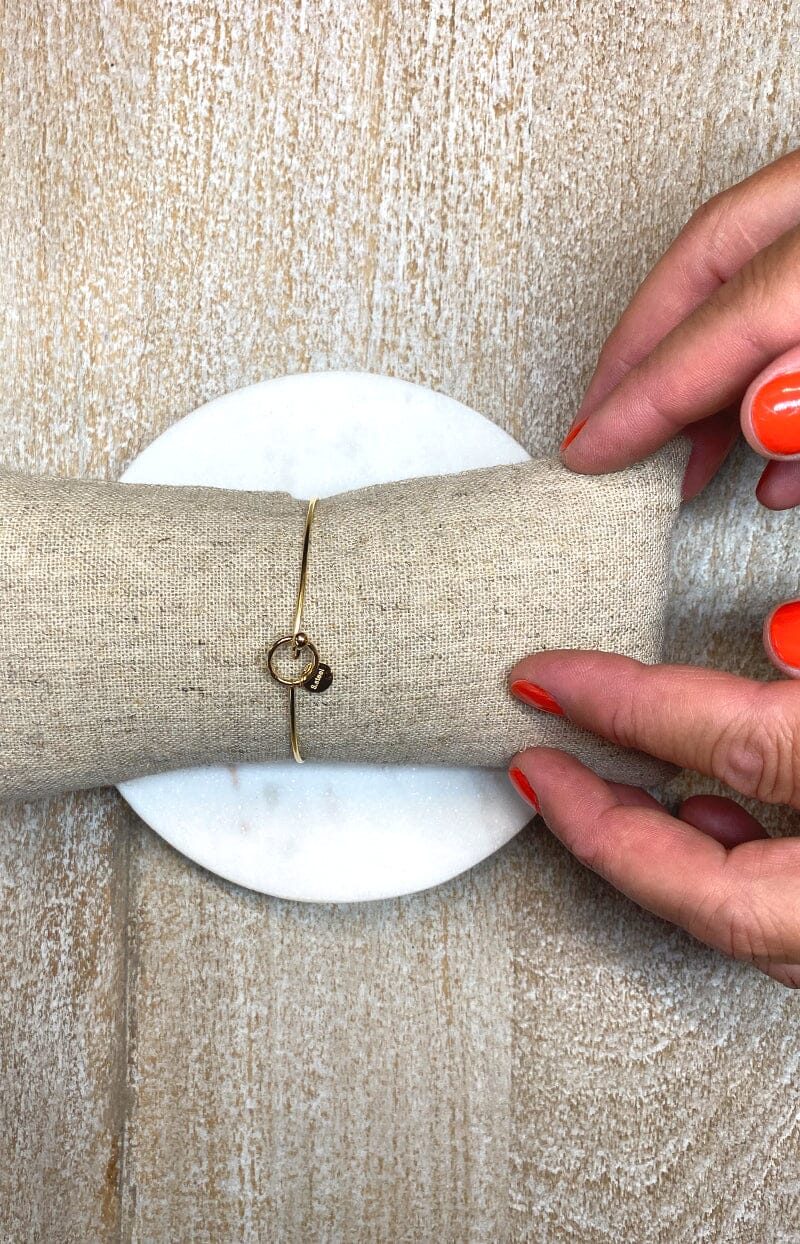 GOLDEN BRACELET FRENCH SIMPLE STYLISH - VOLANGE PARIS
