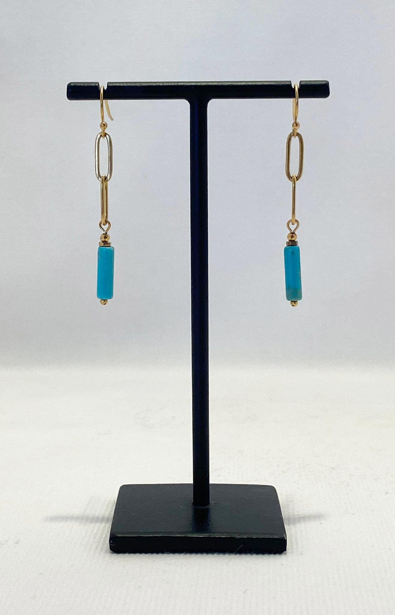 Volange EARRINGS TURQUOISE