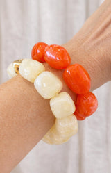 Volange BRACELET BEADS BEIGE