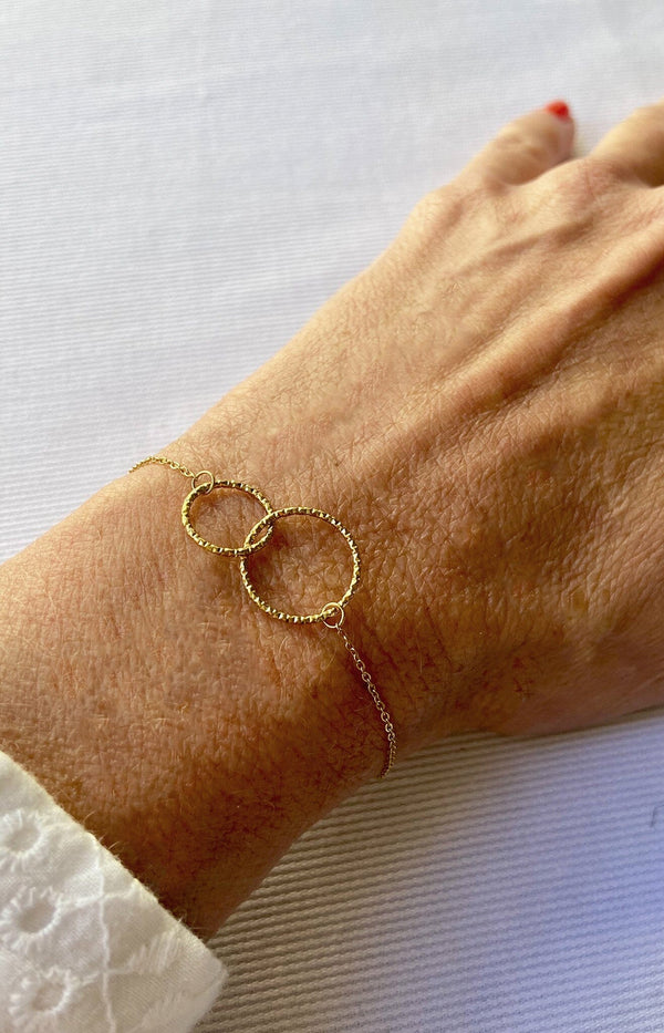 WATER RESISTANT Stainless steel with Gold-plated finish HYPOALLERGENIC FRENCH JEWELLERY - VOLANGE PARIS