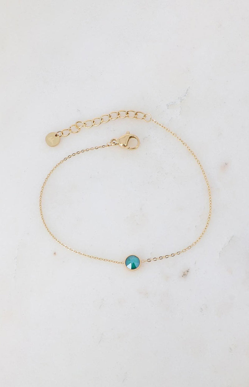 Volange BRACELET ZIRCON GREEN