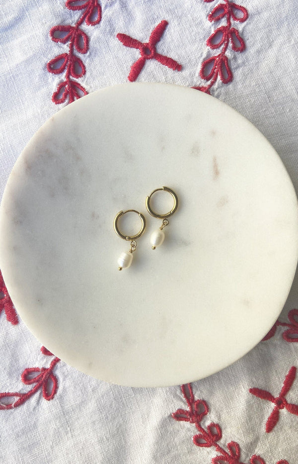 WATER RESISTANT Stainless steel with Gold-plated finish HYPOALLERGENIC FRENCH JEWELLERY - VOLANGE PARIS