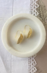 Volange EARRINGS GOLD LEAF