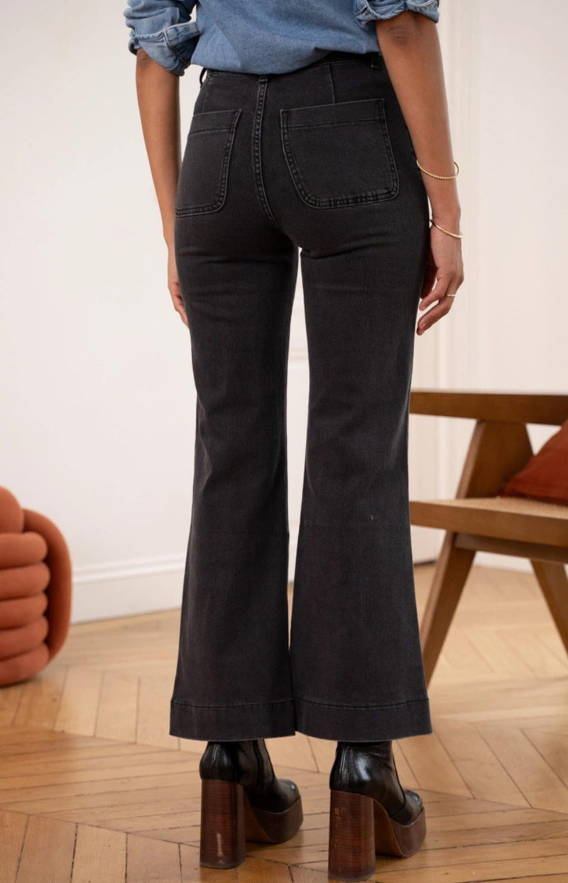 Volange JEANS FLARE GREY