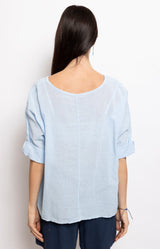 Volange TOP BRIGITTE BLUE