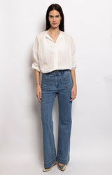 Volange JEANS FLARE DENIM LONG