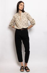 Volange PANTS TAPERED BLACK