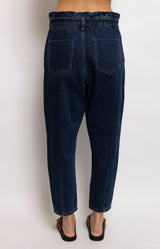 Volange JEANS BARREL ELASTIC WAIST