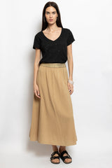 Volange SKIRT COTTON SAND
