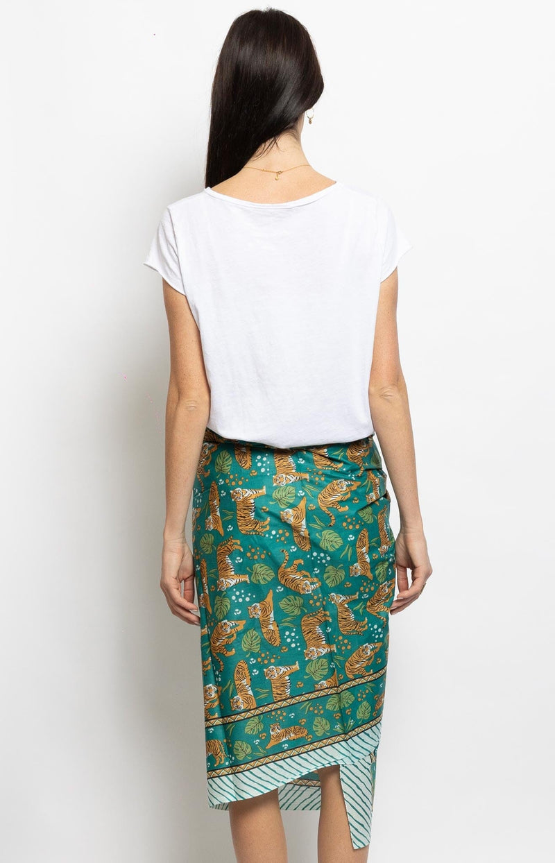 Volange SARONG COTTON GREEN