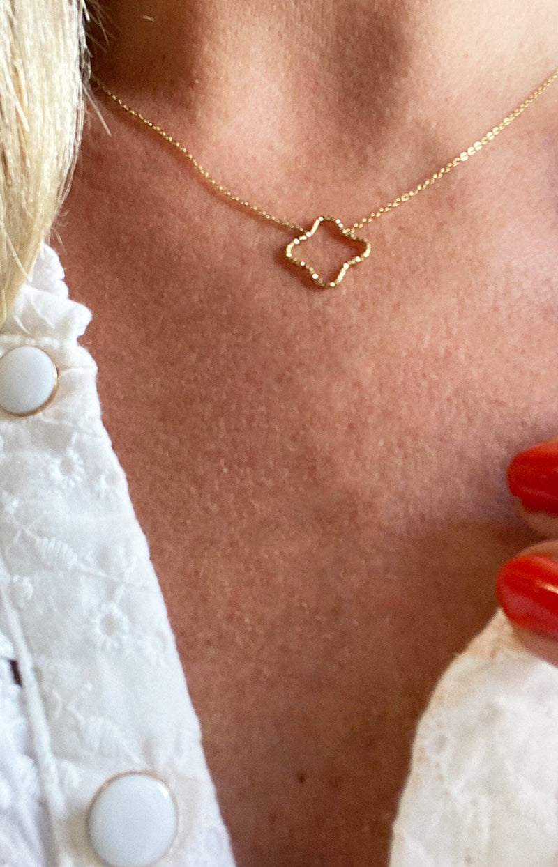 Volange NECKLACE ROUND CROSS