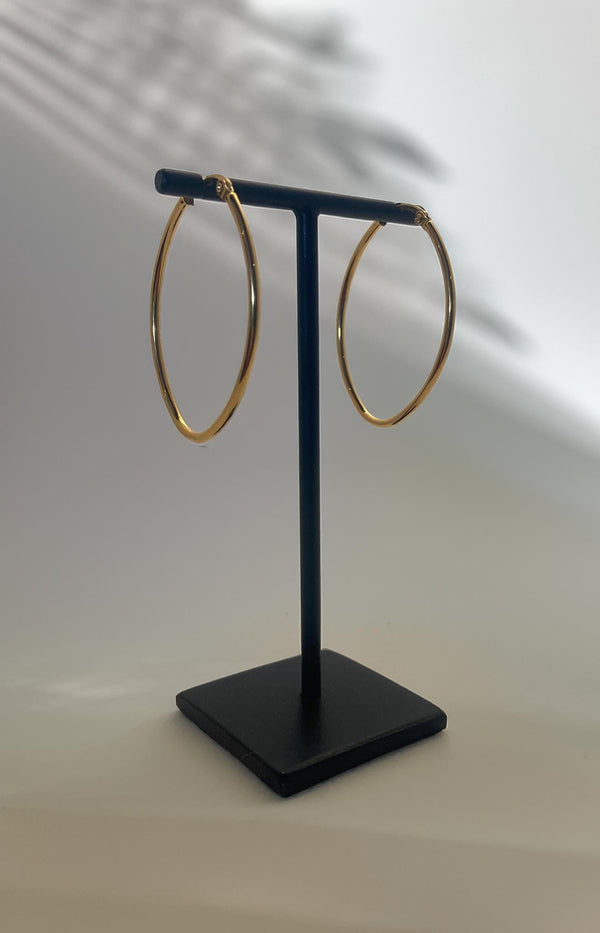Volange EARRINGS OVAL HOOP