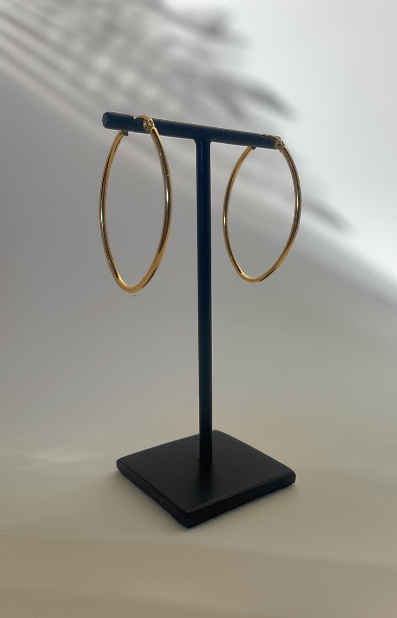 Volange EARRINGS OVAL HOOP