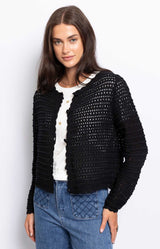 Volange CARDIGAN CROCHET BLACK