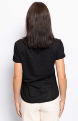Volange T-SHIRT TWINKLE BLACK