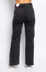 Volange JEANS FLARE CHARCOAL