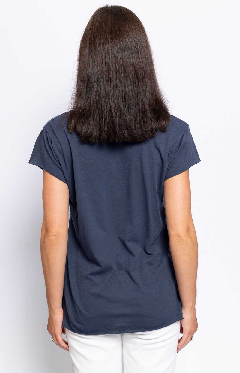 Volange T-SHIRT TUNISIEN NAVY