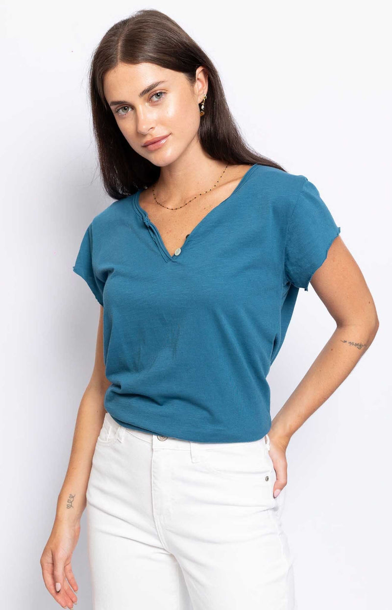 TIMELESS ELEGANT COTTON T-SHIRT FASHION - VOLANGE PARIS 