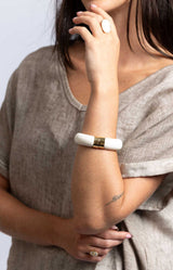 Volange BANGLE PARIS WHITE