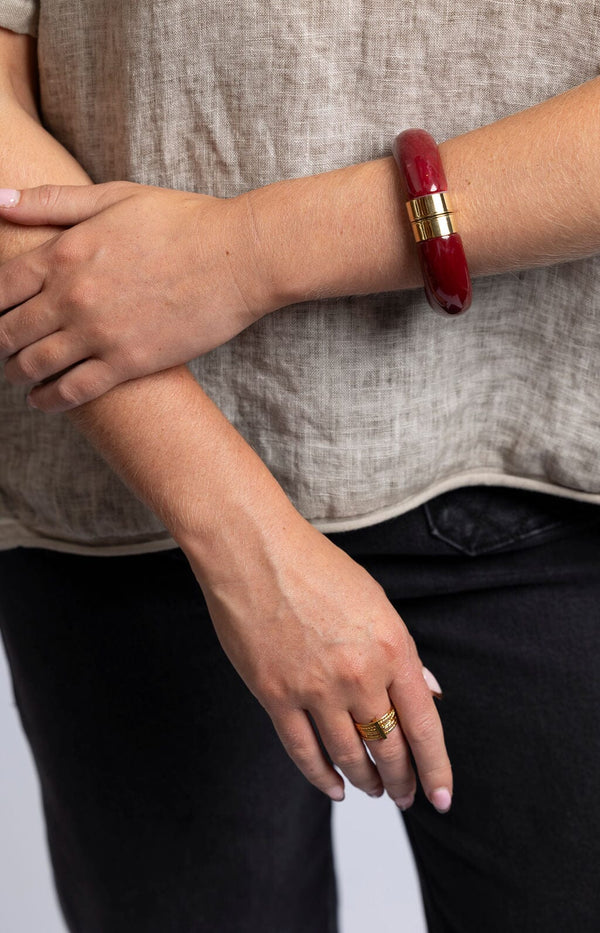 Volange BANGLE PARIS RED