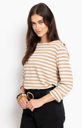 Volange MARINIERE BEIGE