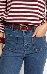 Volange BELT ROMA PRUNE