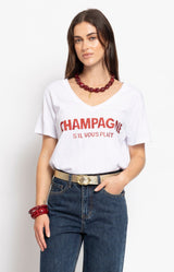 Volange T-SHIRT CHAMPAGNE