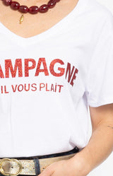 Volange T-SHIRT CHAMPAGNE
