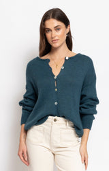 Volange CARDIGAN CLASSIC TEAL