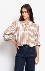 Volange BLOUSE SONIA CHOCOLATE