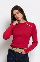 Volange JUMPER MARINE RED