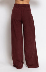 Volange PANTS CORD BORDEAUX