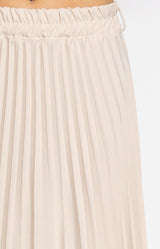 Volange SKIRT PLEATS IVORY