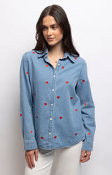 Volange SHIRT DENIM COEUR