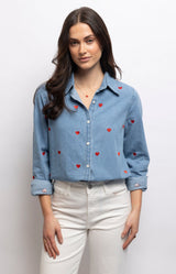 Volange SHIRT DENIM COEUR