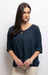 Volange TOP BRIGITTE NAVY