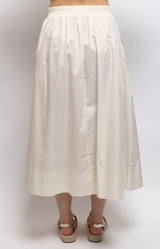 Volange SKIRT NOUR COTTON OFF-WHITE