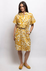 Volange DRESS BAJA MUSTARD