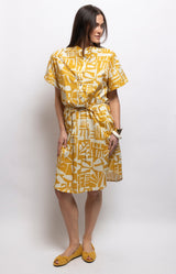 Volange DRESS BAJA MUSTARD