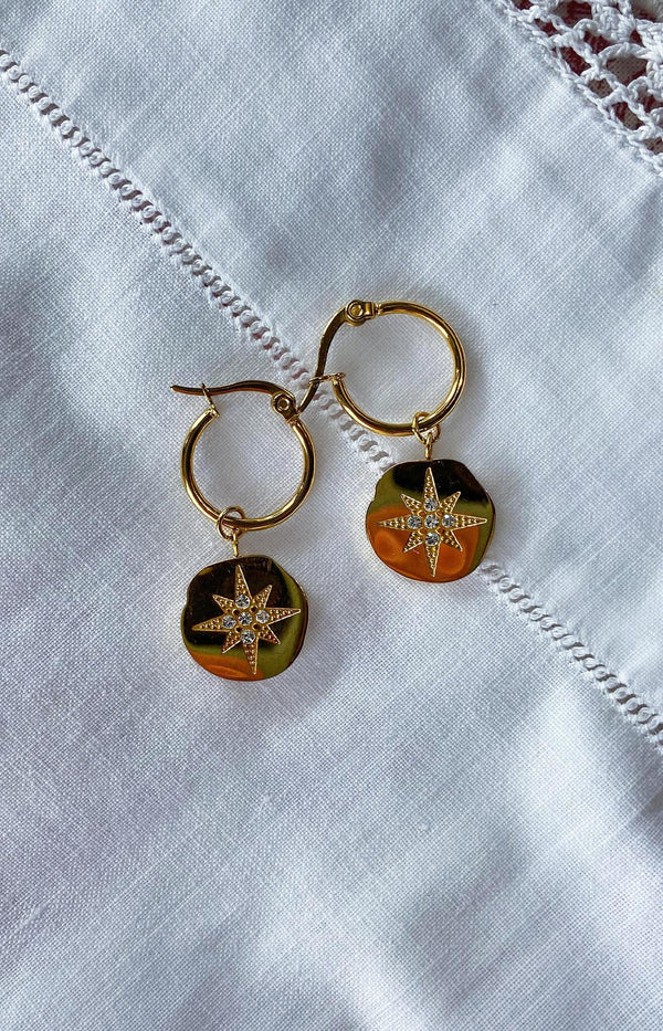 Volange Earrings Sun