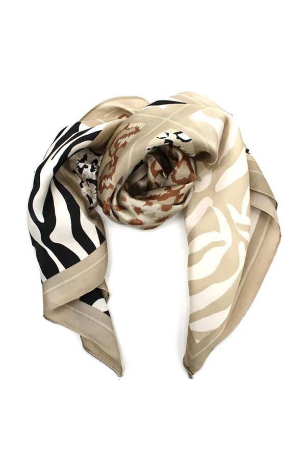 ELEGANT SILKY SCARF FRENCH FASHION - VOLANGE PARIS