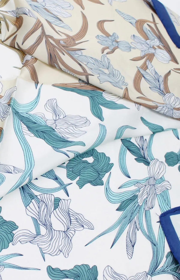 Volange FRENCH SCARF BLUE