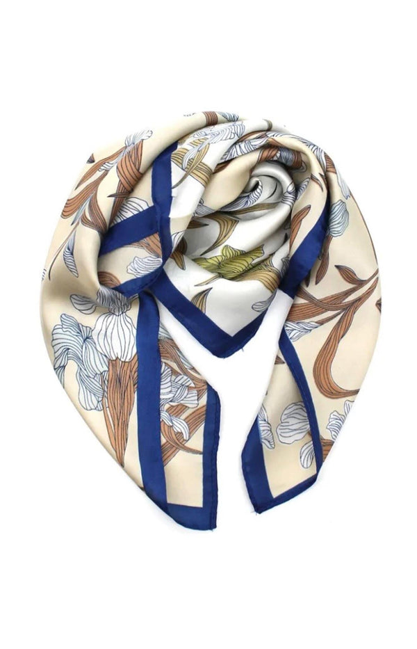 ELEGANT SILKY SCARF FRENCH FASHION - VOLANGE PARIS