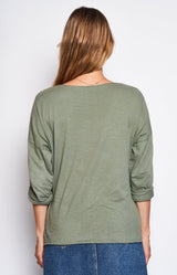 Volange T-SHIRT ROCK GREEN